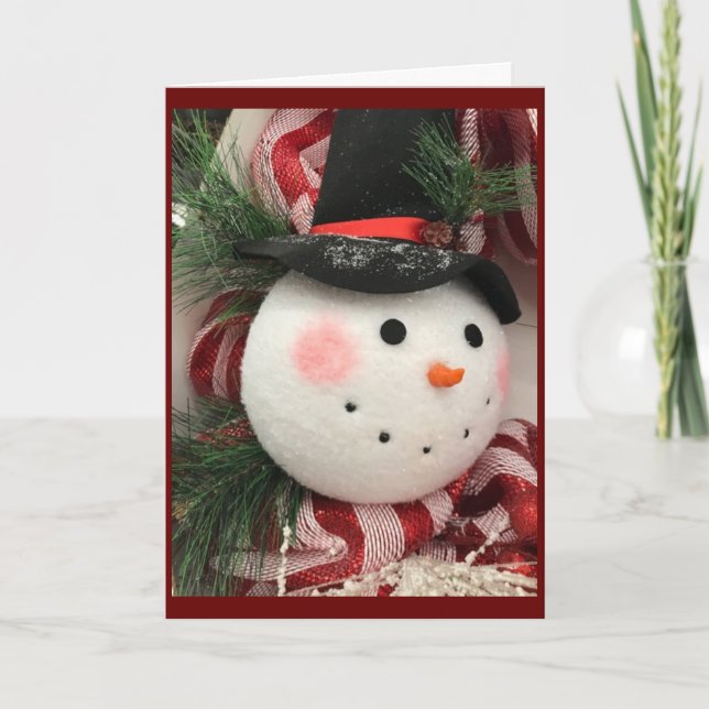 "MERRY CHRISTMAS & A VERY HAPPY NEW YEAR" CARD (Front)