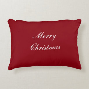 Merry Christmas Accent Pillow