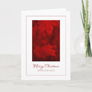 Merry Christmas Across the Miles Card
