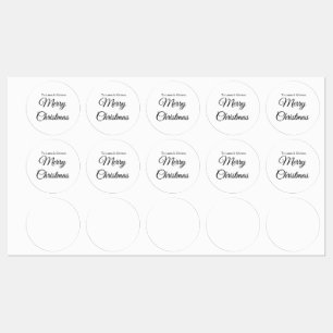 Merry Christmas add name text custom family gift