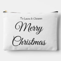 Merry Christmas add name text custom family gift
