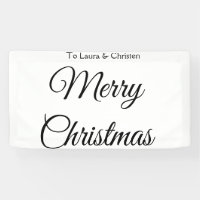 Merry Christmas add name text custom family gift