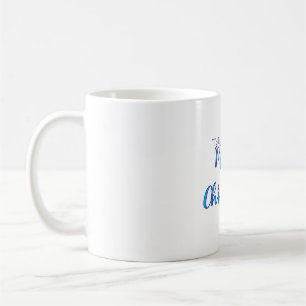 Merry Christmas add name text custom family gift Coffee Mug