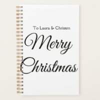 Merry Christmas add name text custom family gift