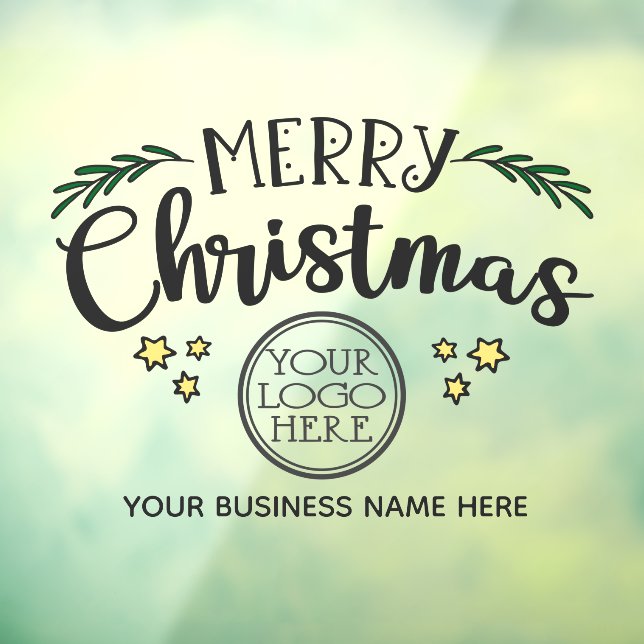 Merry Christmas add your logo and business name (Sheet 3)