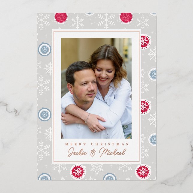 MERRY CHRISTMAS | Add Your Photo (Front)