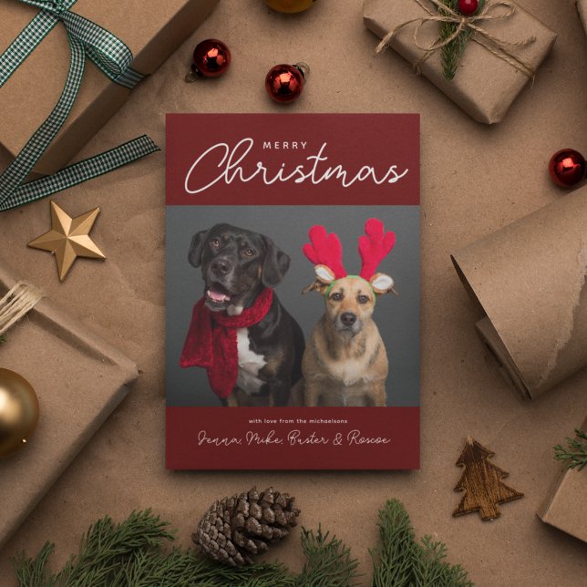 MERRY CHRISTMAS | Add Your Photo Invitation (Creator Uploaded)