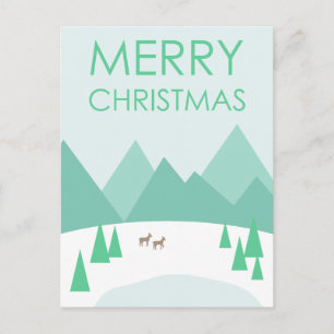 Merry Christmas Add Your Photo Postcard