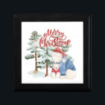 Merry Christmas Adorable Holiday Design Gift Box<br><div class="desc">Spread holiday cheer with our charming design! An adorable bear dressed for the season in a snowy winter wonderland with "Merry Christmas" in whimsical typography. Perfect for adding magic to your festive season!</div>