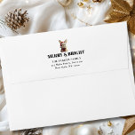 MERRY Christmas! Adorable, Rabbit, Santa Hat Envelope<br><div class="desc">MERRY Christmas! Adorable,  Rabbit,  Santa Hat,  Envelope. Enter your data,  you can choose font,  position,  etc. individually by "further personalise". Matching items in our store.</div>