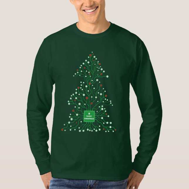 Merry Christmas AI Generator T-Shirt (Front)