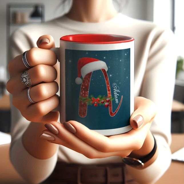 Merry christmas alphabet _A_ Mug (Creator Uploaded)