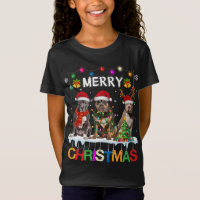 Merry Christmas American Bully Santa Christmas Tre