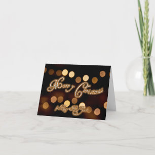 Merry Christmas and a Happy New Year! Card