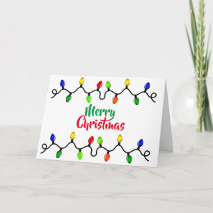 "MERRY CHRISTMAS AND A HAPPY NEW YEAR" CARD