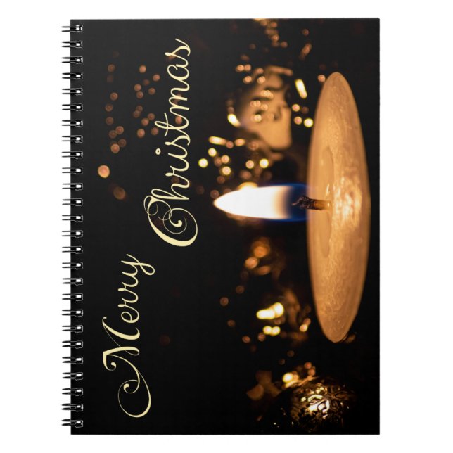 Merry Christmas and a Happy New Year! Notebook (Front)