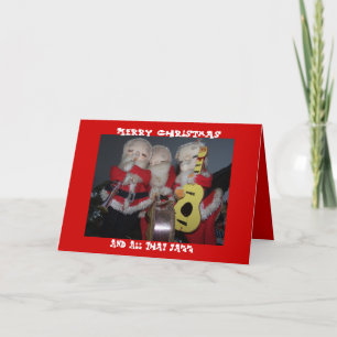 Merry Christmas, And All That Jazz Holiday Card