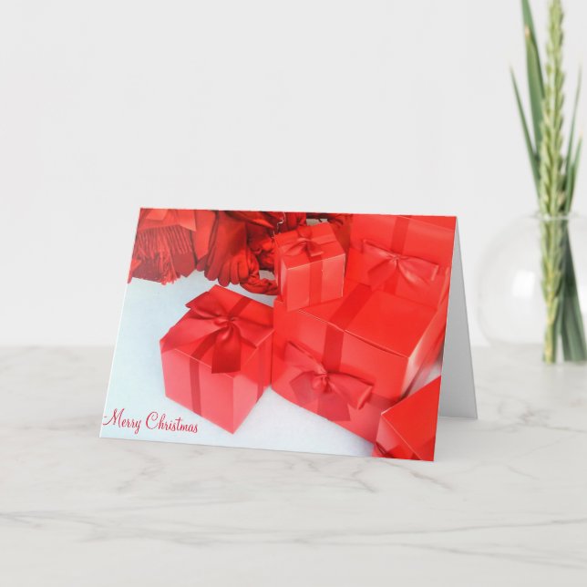 Merry Christmas and Happy 2016 Holiday Card (Front)