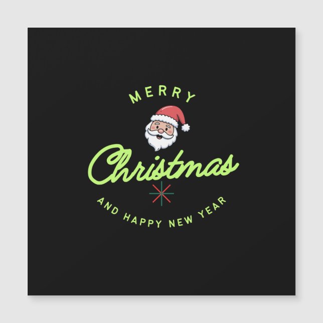 Merry Christmas and Happy New Year (Front)