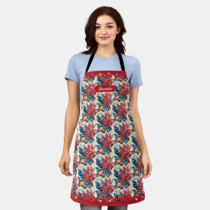 Merry Christmas and Happy New Year! 2027 Blue Bird Apron