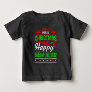 Merry Christmas And Happy New Year-61064 Baby T-Shirt
