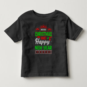 Merry Christmas And Happy New Year-61064 Toddler T-Shirt