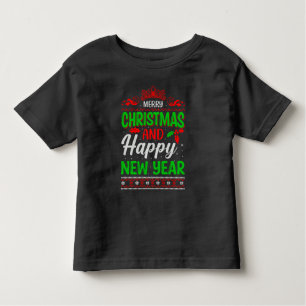 Merry Christmas And Happy New Year-72965 Toddler T-Shirt