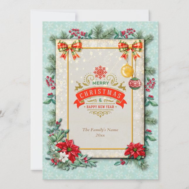 Merry Christmas and Happy New Year By Love (Front)