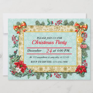 Merry Christmas and Happy New Year By Love Invitation