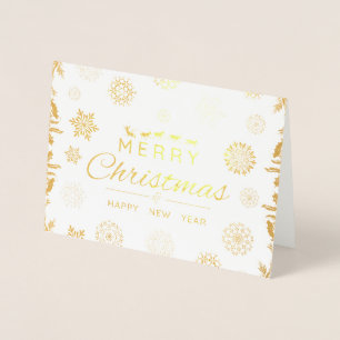 Merry Christmas and Happy New Year Card