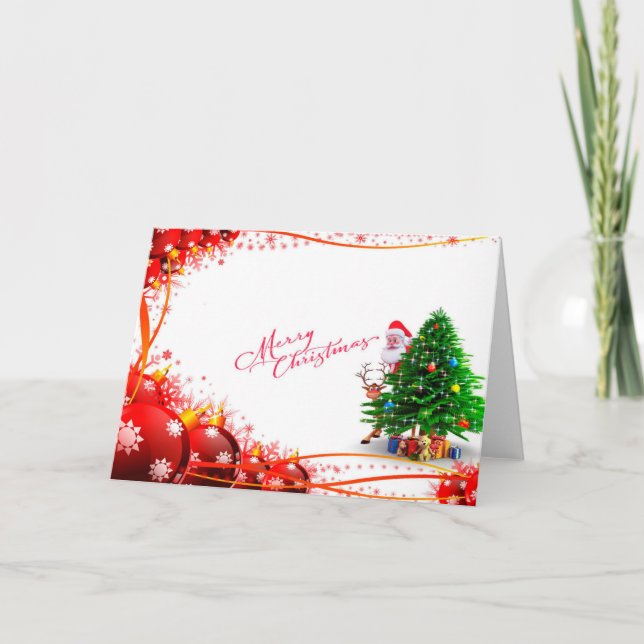 merry christmas and happy new year holiday card (Front)