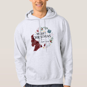 Merry Christmas And Happy New Year Holiday Hoodie