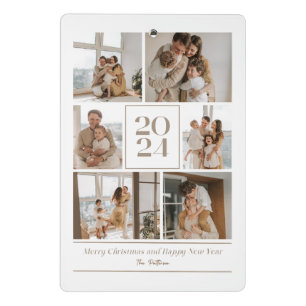 Merry Christmas And Happy New Year Mini Clipboard