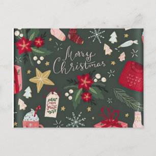 Merry Christmas and happy New year  Postcard