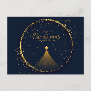 Merry Christmas and Happy New Year Postcard