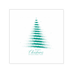 Merry Christmas and Happy New Year Self-Inking  Stamp