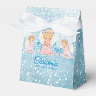Merry Christmas and Happy New Year Stainless Ste Favour Box
