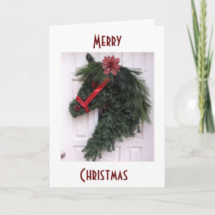 MERRY "CHRISTMAS" AND HAPPY "NEW YEAR" TOO! HOLIDAY CARD