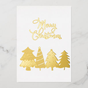merry christmas and pink christmas trees notebook