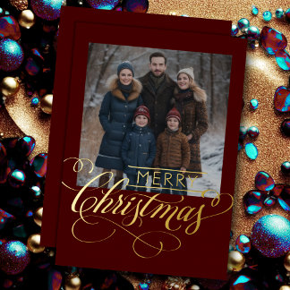 Merry Christmas and Your Photo