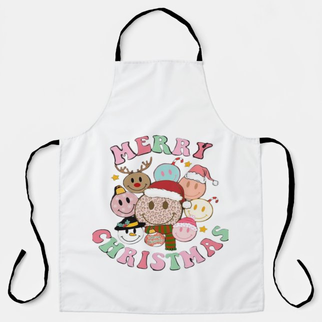 Merry Christmas  Apron (Front)