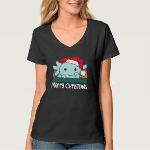 Merry Christmas Axolotl Christmas T-Shirt