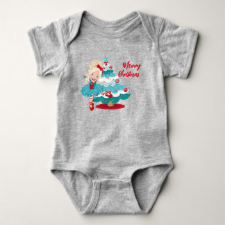 Merry Christmas Baby Bodysuit