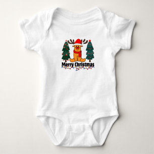 Merry Christmas Baby Bodysuit