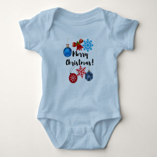 Merry Christmas Baby Bodysuit