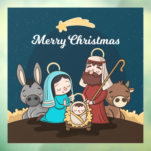 Merry Christmas Baby Jesus Nativity (Sheet 3)