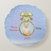 Merry Christmas Baby Photo