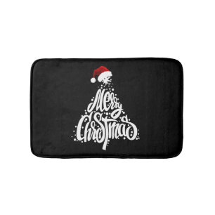 Merry Christmas                              Bath Mat