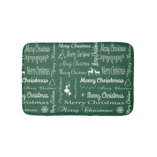 Merry Christmas Bath Mat