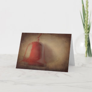 Merry Christmas Bell II Greeting Card